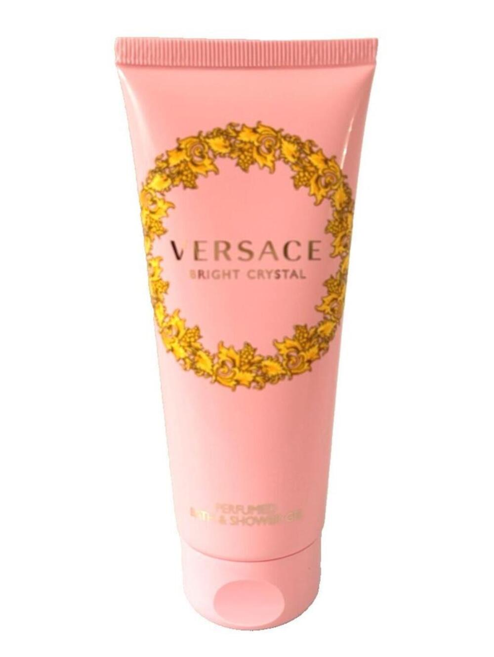 Versace Bright Crystal Shower Gel 100ml / 3.4oz Women -No Box, Brand New